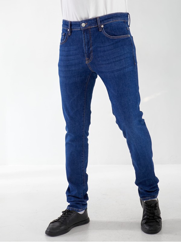 Джинси Journey Skinny чоловічі темно-синього кольору 32995 Джинси Journey Skinny чоловічі темно-синього кольору 32995