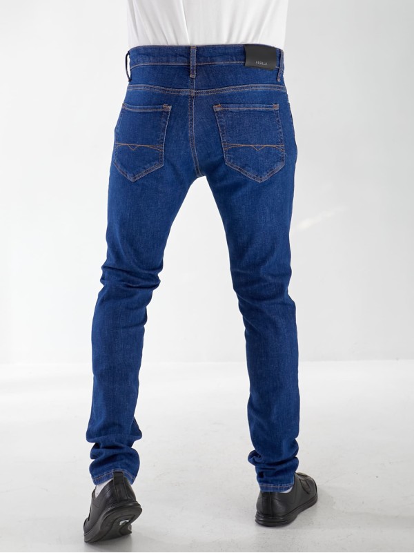 Джинси Journey Skinny чоловічі темно-синього кольору 32995 Джинси Journey Skinny чоловічі темно-синього кольору 32995