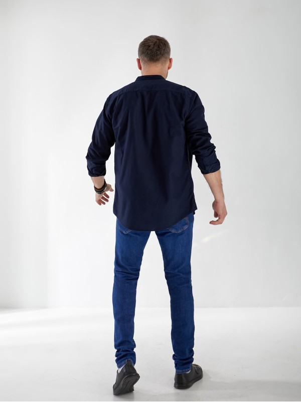 Джинси Journey Skinny чоловічі темно-синього кольору 32995 Джинси Journey Skinny чоловічі темно-синього кольору 32995