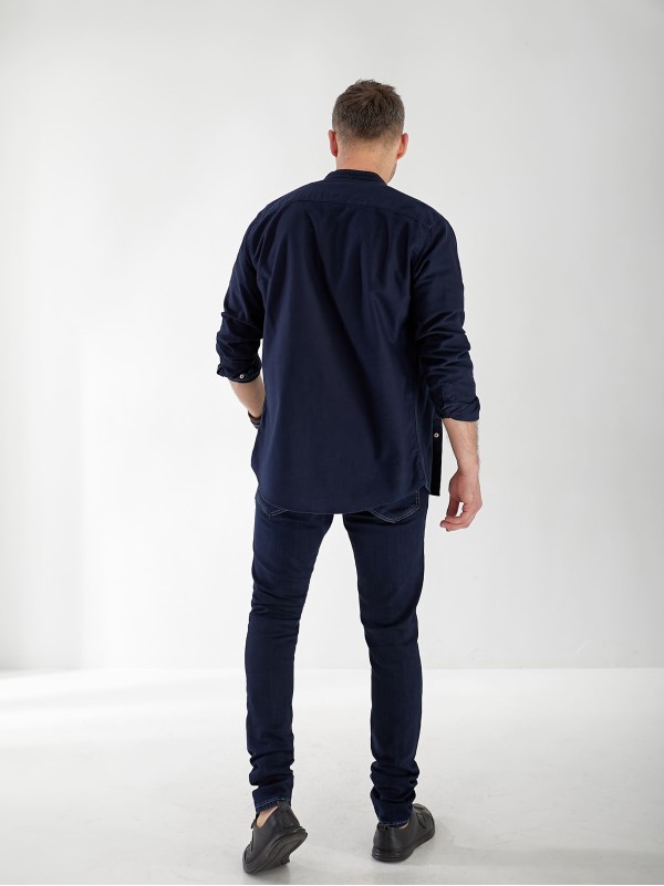 Джинси Maxen Skinny чоловічі темно-синього кольору 33027 Джинси Maxen Skinny чоловічі темно-синього кольору 33027