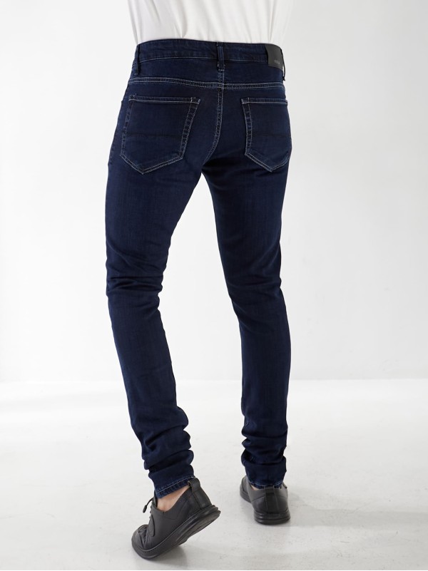 Джинси Maxen Skinny чоловічі темно-синього кольору 33027 Джинси Maxen Skinny чоловічі темно-синього кольору 33027