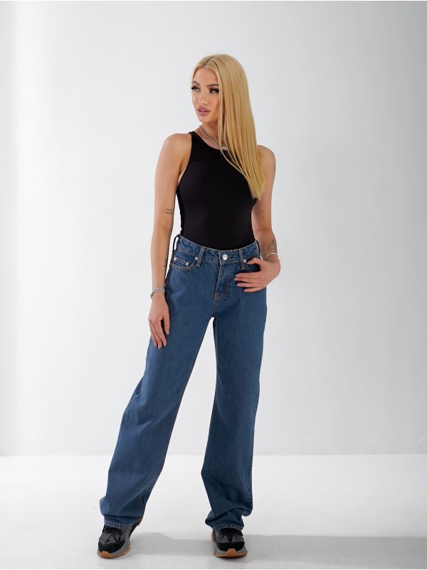 Джинси Stanley Bootcut жіночі синього кольору 33054 Джинси Stanley Bootcut жіночі синього кольору 33054