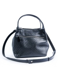 Сумка cross body шкіра чорний 6930-11