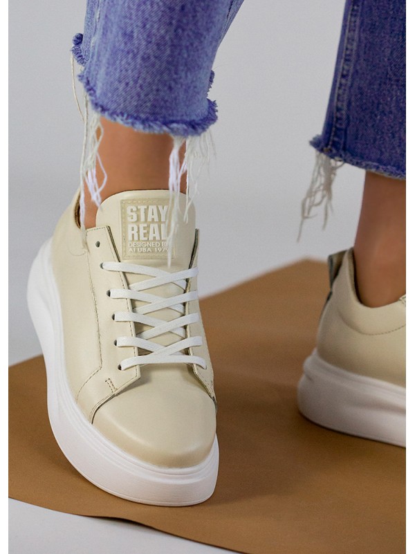 Кеди STAY REAL св. беж ш. 7907-28