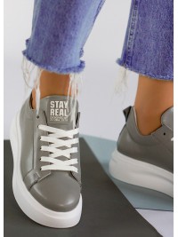 Кеди STAY REAL сіра ш. 7914-28