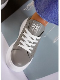 Кеди STAY REAL сіра ш. 7914-28