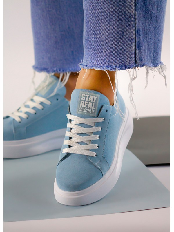 Кеди STAY REAL блакить з. 7947-28