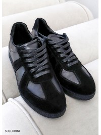 Кросівки Gazelles чорна ш+з 8090-28