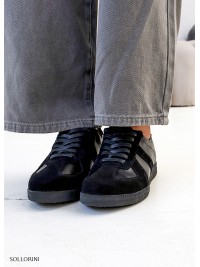 Кросівки Gazelles чорна ш+з 8090-28