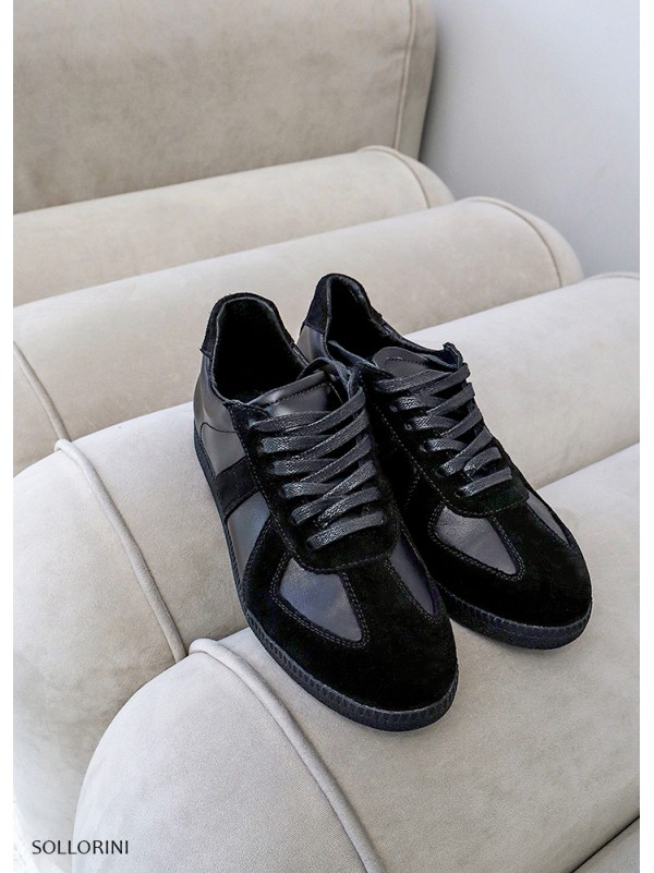 Кросівки Gazelles чорна ш+з 8090-28
