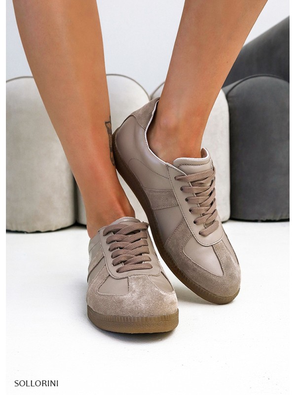 Кросівки Gazelles мокко ш+з 8091-28