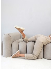 Туфлі лофери Лоро Piana беж 8105-28