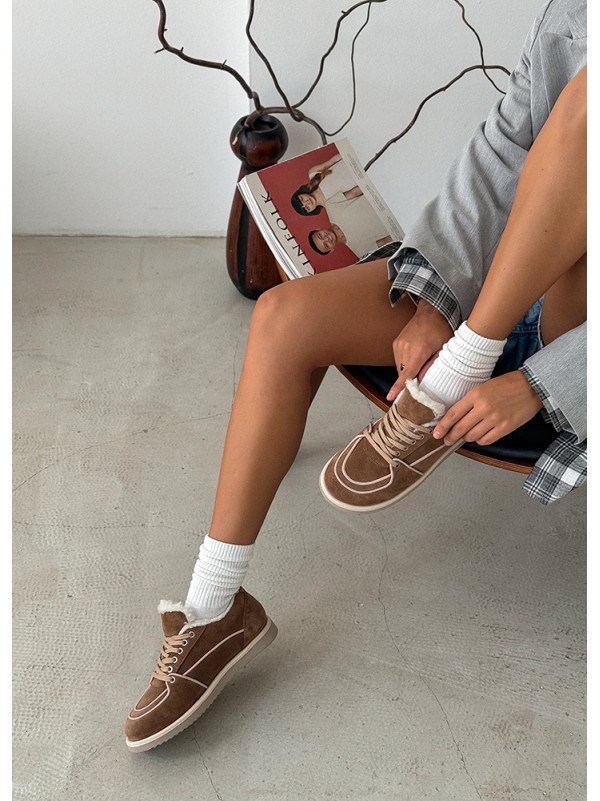 Зимові кеди Barefoot brown 8221-28
