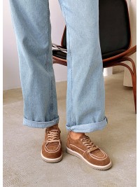 Кеди натуральна замша Barefoot 8260-28