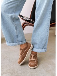 Кеди натуральна замша Barefoot 8260-28