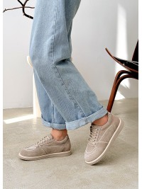 Кеди натуральна замша Barefoot 8263-28