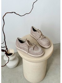 Кеди натуральна замша Barefoot 8263-28