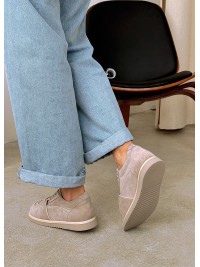 Кеди натуральна замша Barefoot 8263-28