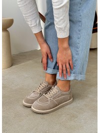 Кеди натуральна замша Barefoot 8263-28