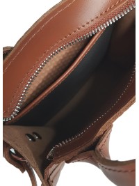 Сумка mini натуральна шкіра brown 8385-11