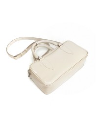 Сумка cross body шкіряна беж 8394-11