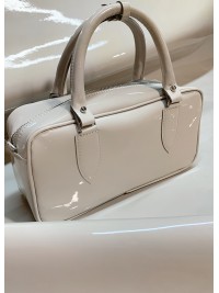Сумка cross body шкіряна беж 8394-11