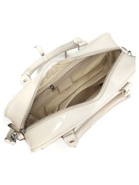 Сумка cross body шкіряна беж 8394-11
