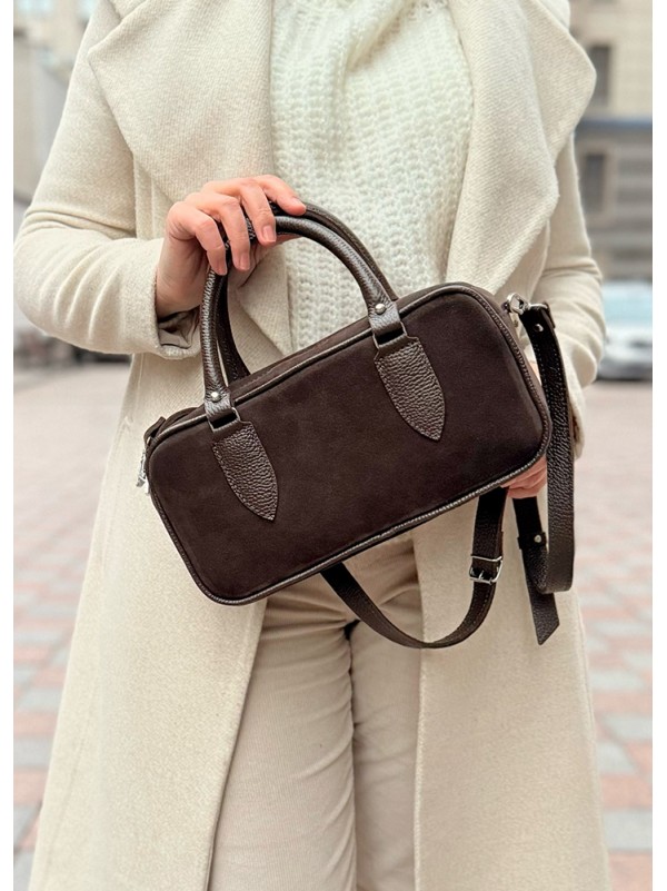 Сумка cross body шкіра чорний 8395-11