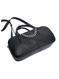 Сумка cross body шкіра чорний 8396-11
