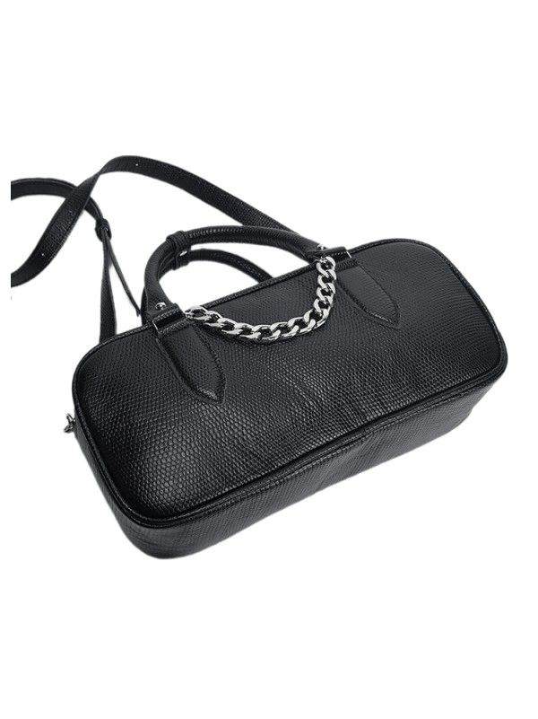Сумка cross body шкіра чорний 8396-11