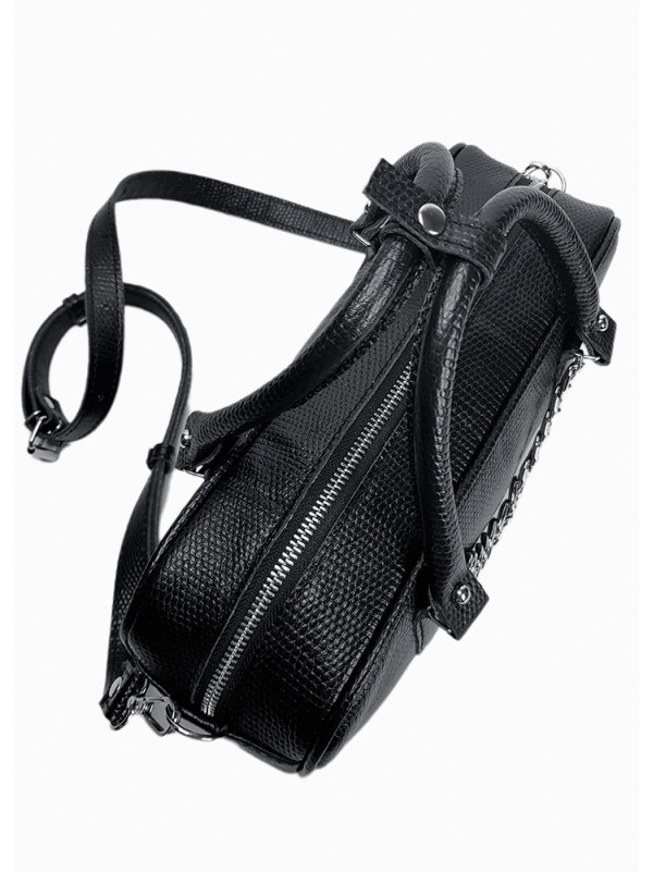 Сумка cross body шкіра чорний 8396-11
