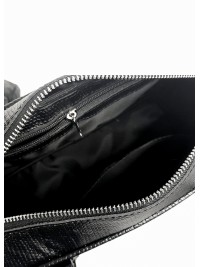 Сумка cross body шкіра чорний 8396-11