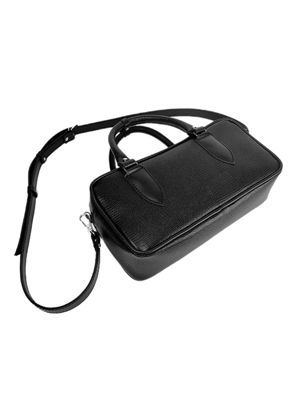 Сумка cross body шкіра чорний 8398-11