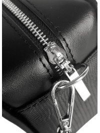 Сумка cross body шкіра чорний 8398-11