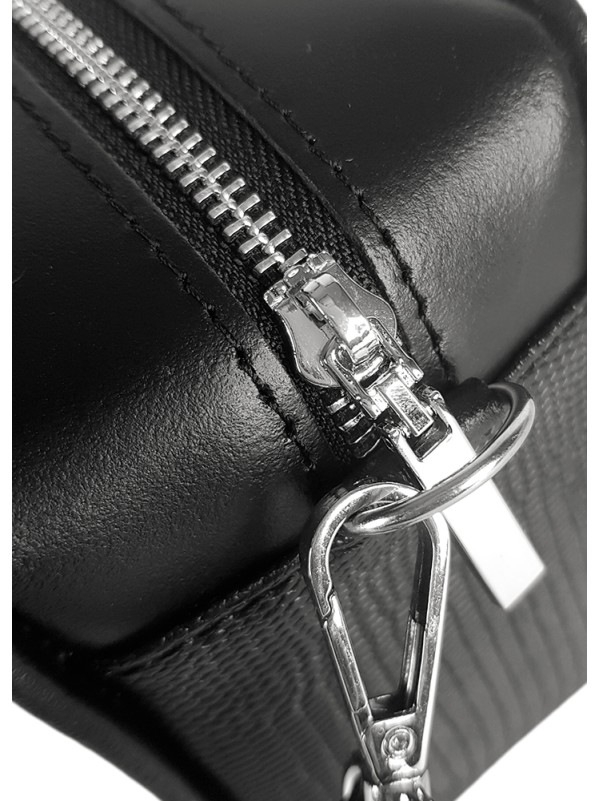 Сумка cross body шкіра чорний 8398-11