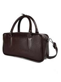 Сумка cross body шкіра brown 8401-11