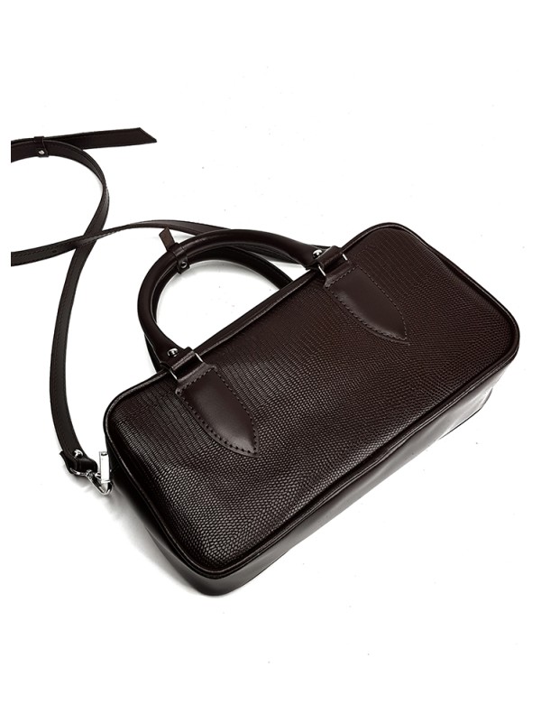 Сумка cross body шкіра brown 8401-11