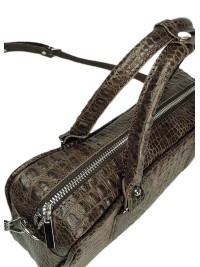 Сумка cross body шкіра brown 8403-11