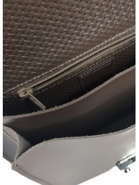 Сумка клатч шкіра мокко 8408-11