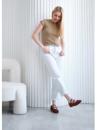Балетки натуральна замша brown 8434-28