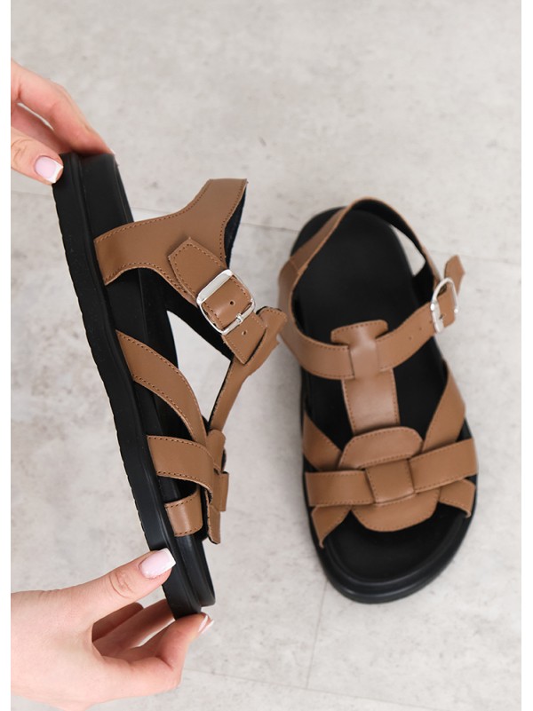 Босоніжки шкіряні Barefoot 8459-28