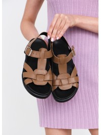 Босоніжки шкіряні Barefoot 8459-28