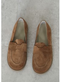Туфлі Barefoot замша brown 8463-28