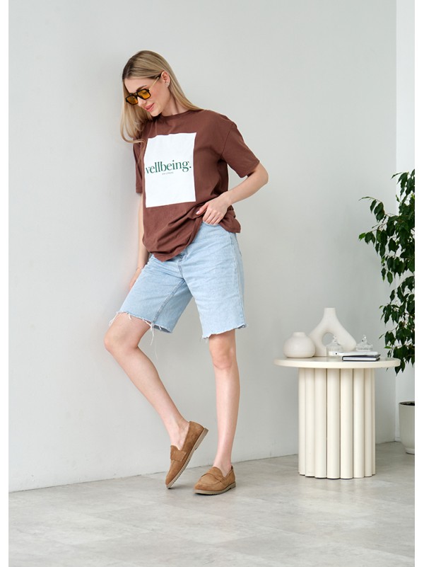 Туфлі Barefoot замша brown 8463-28