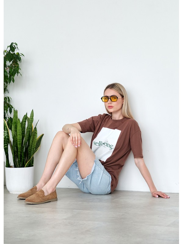 Туфлі Barefoot замша brown 8463-28