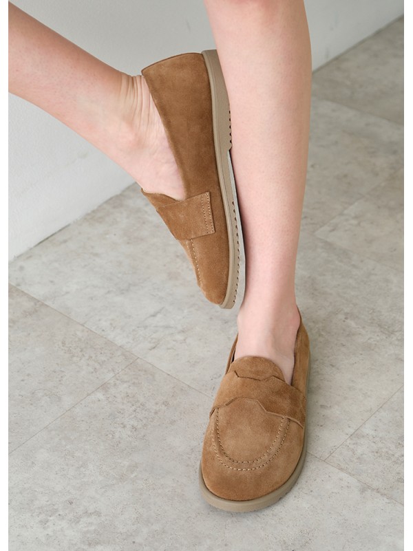 Туфлі Barefoot замша brown 8463-28