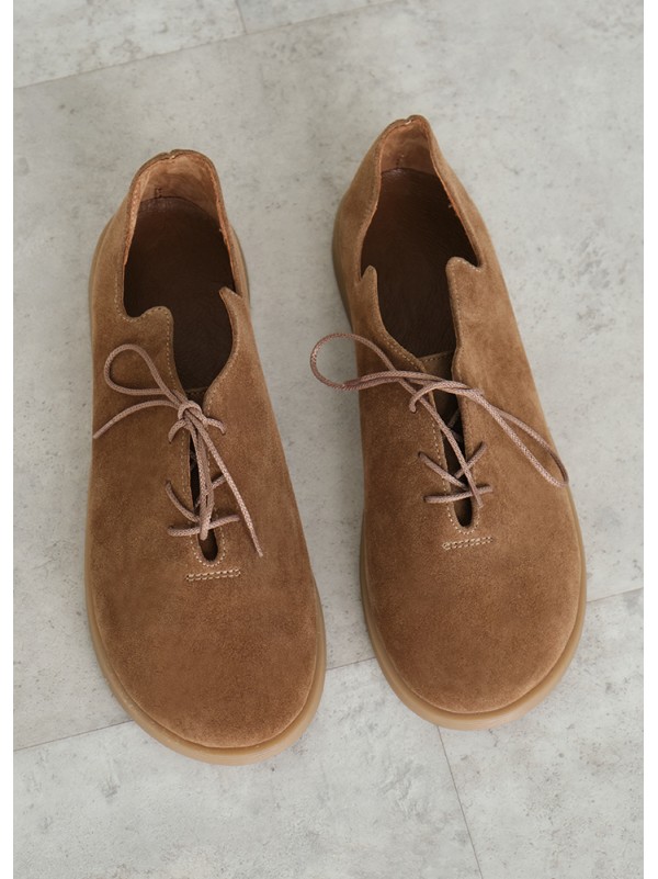 Туфлі Barefoot замша brown 8467-28