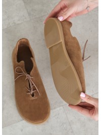 Туфлі Barefoot замша brown 8467-28