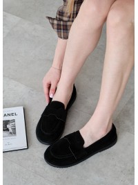 Туфлі Barefoot замша black 8468-28