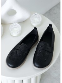 Туфлі Barefoot шкіра чорний 8474-28